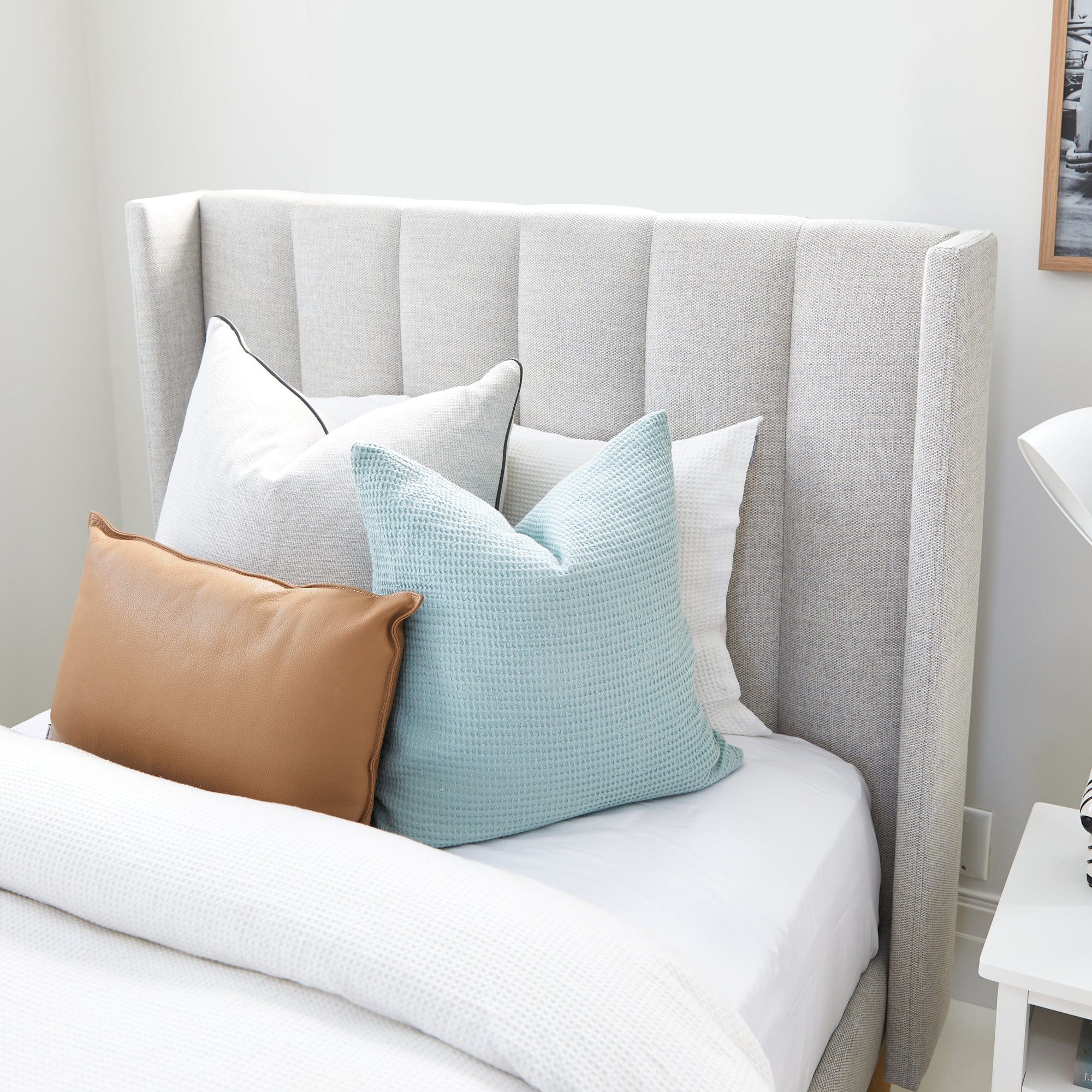 LIBERTY Upholstered Bed Sand - Image 9