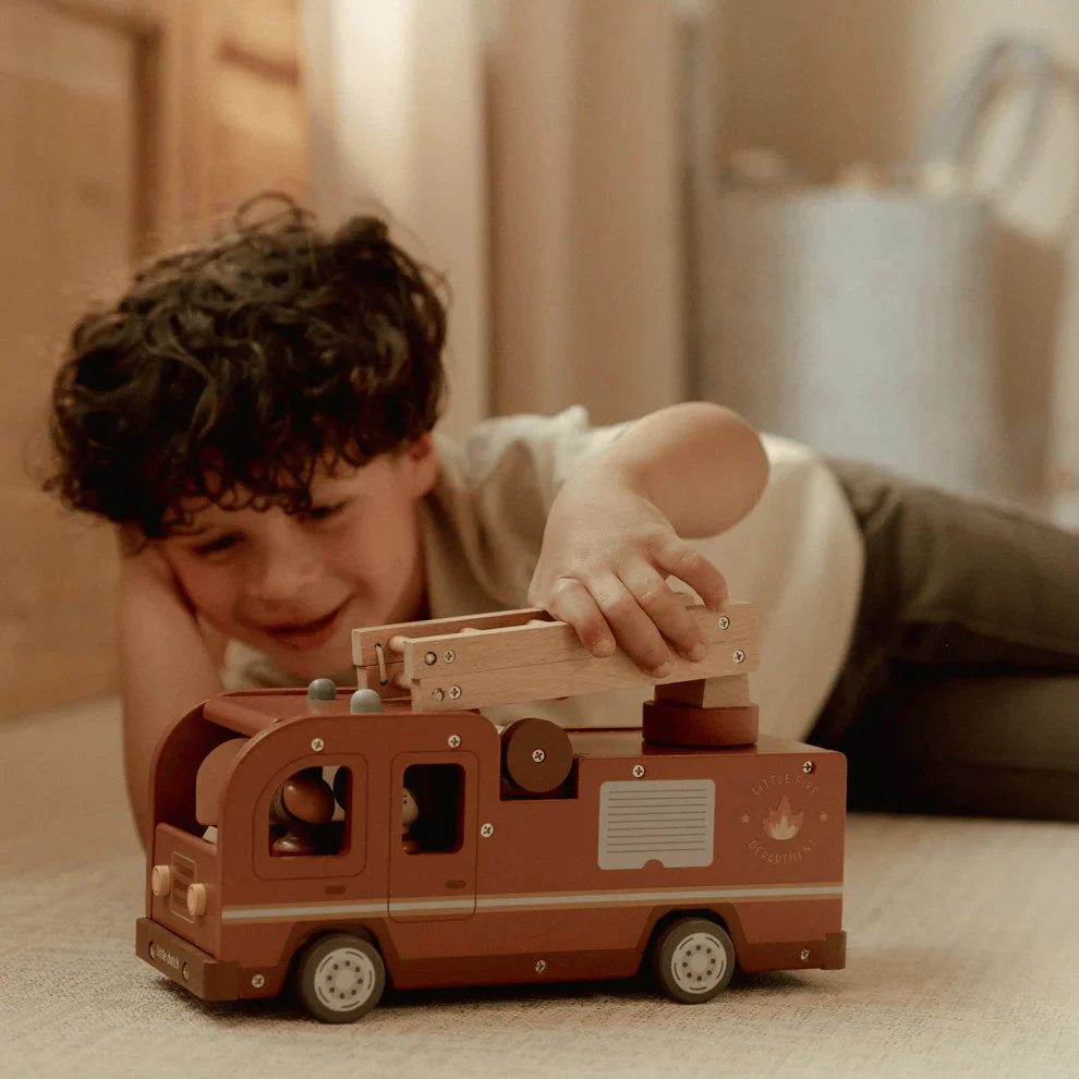 Little Dutch Firetruck w/ Peg Dolls - Image 3