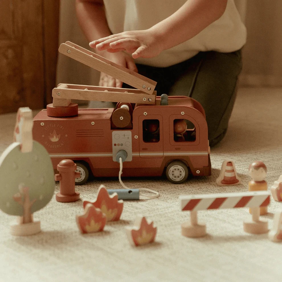 Little Dutch Firetruck w/ Peg Dolls - Image 4