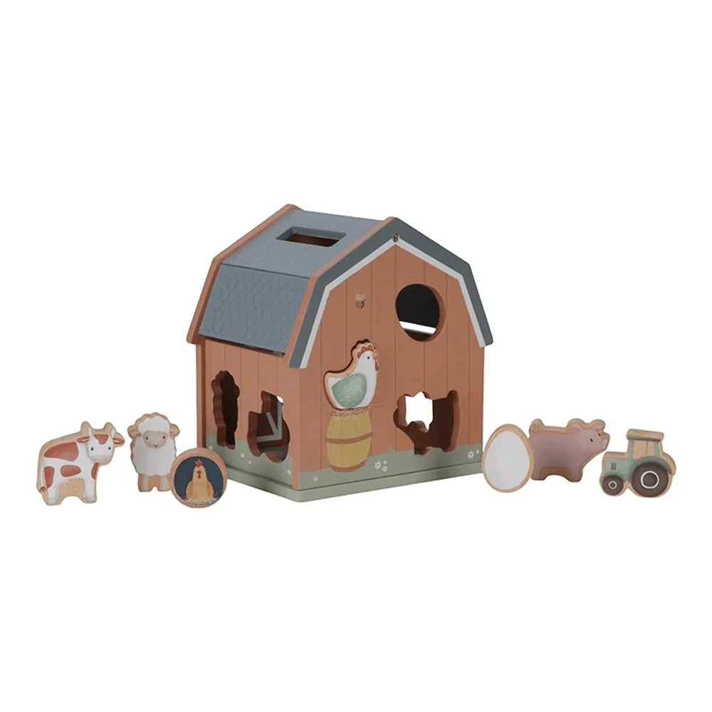 Little Dutch Little Farm Shape Sorter - Image 5
