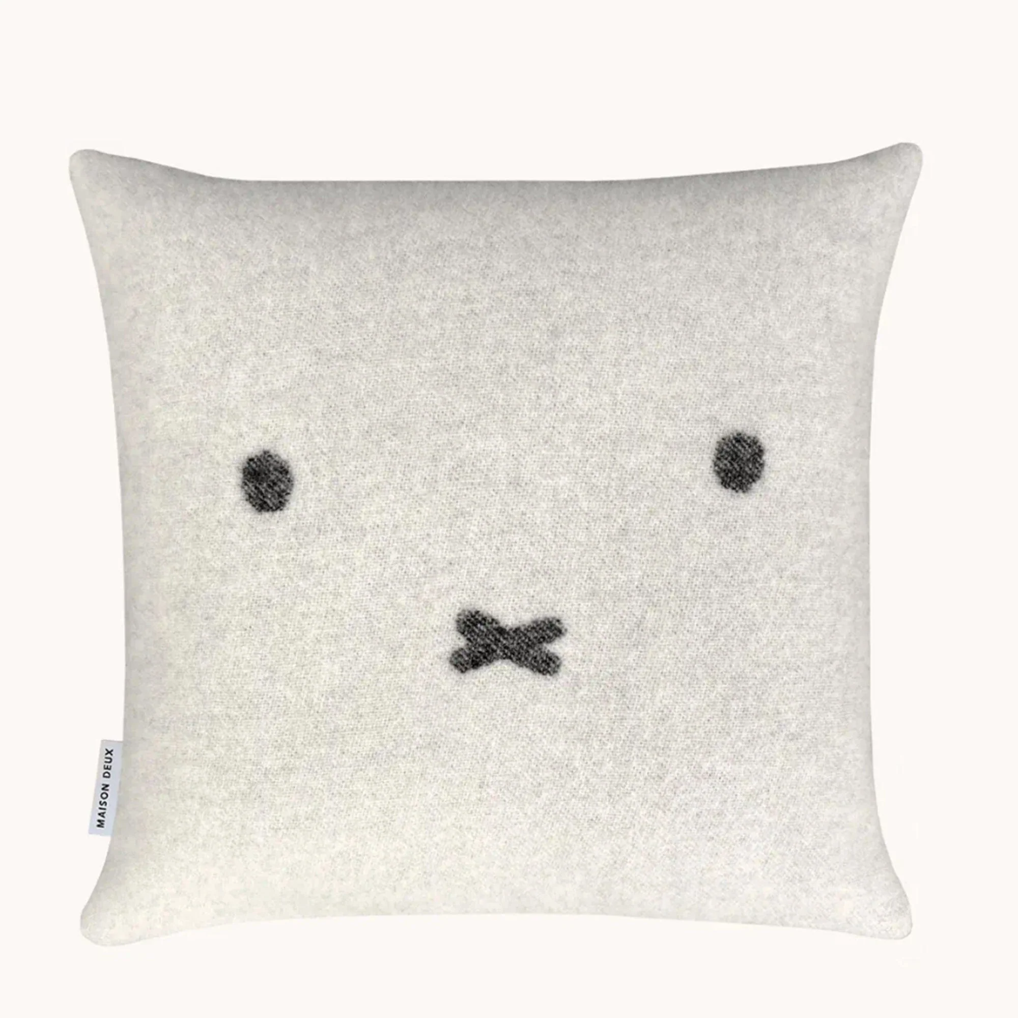 Maison Deux Miffy Cushion - White Black - Image 2