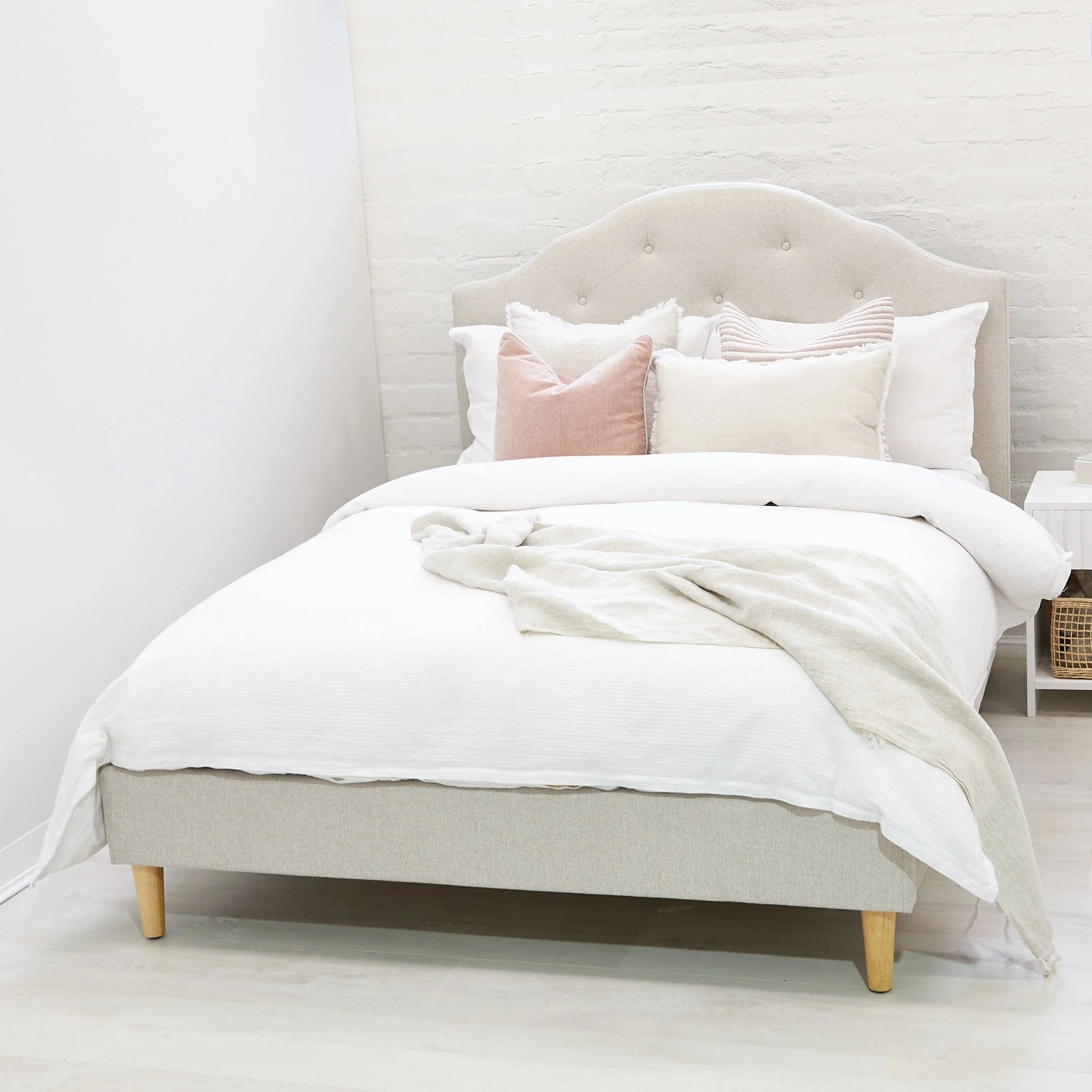 MIA Double Upholstered Bed - Image 12