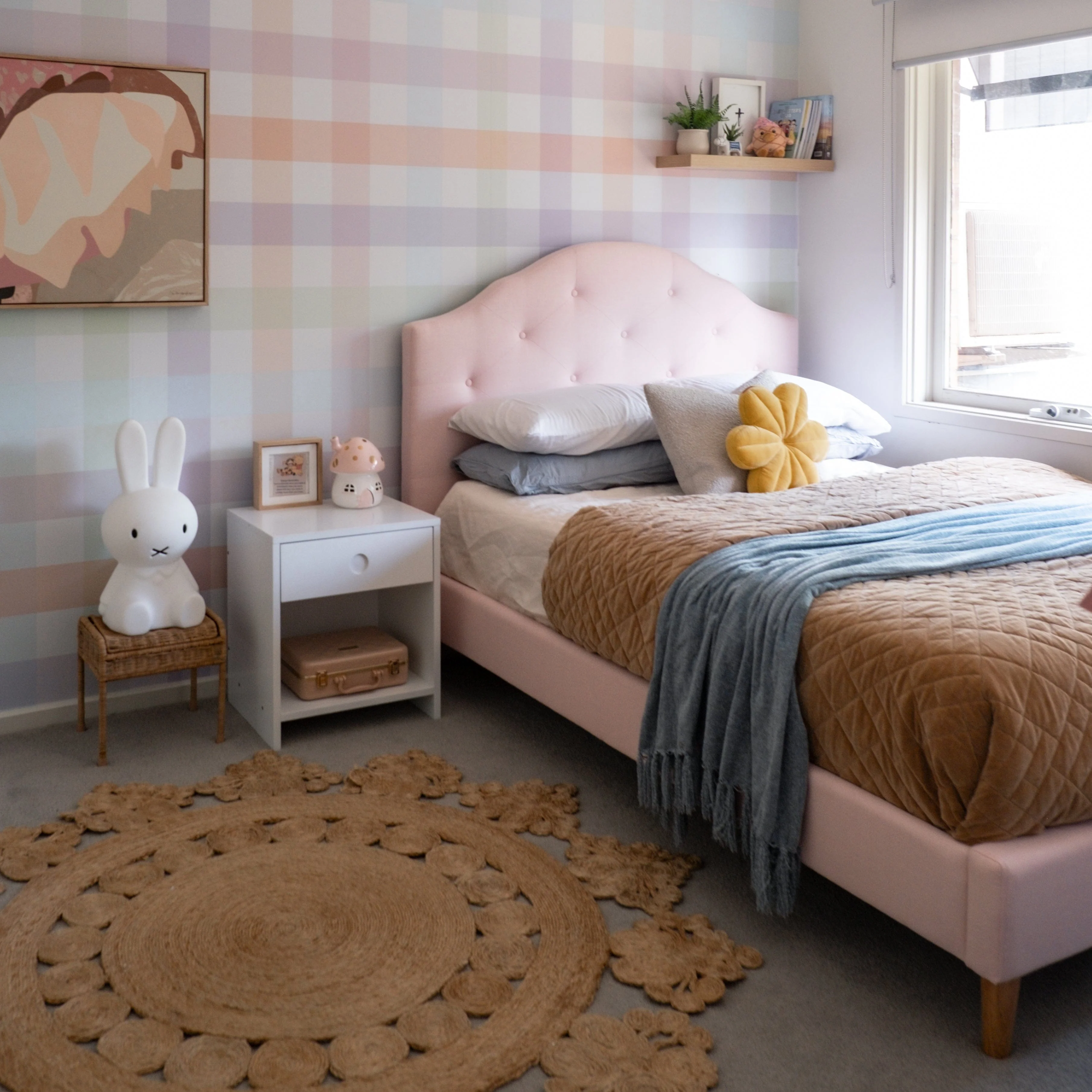 MIA Single Upholstered Bed - Image 5