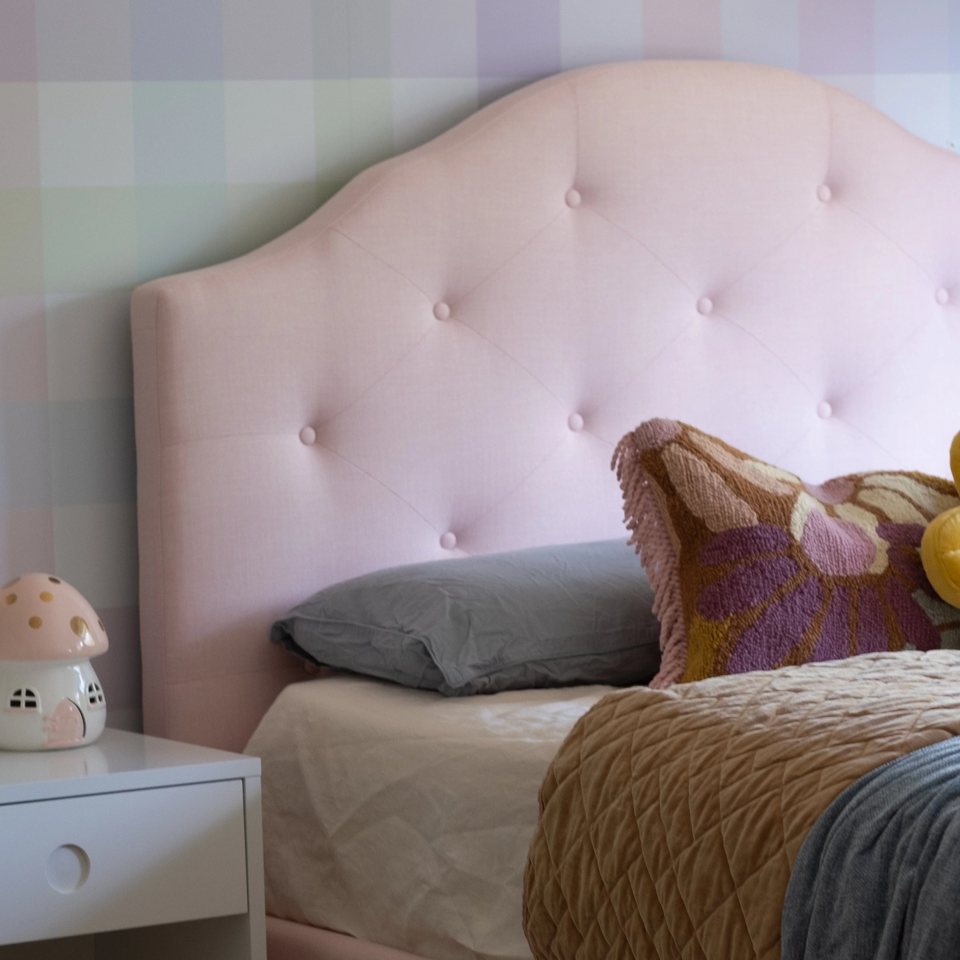 MIA Single Upholstered Bed - Image 6