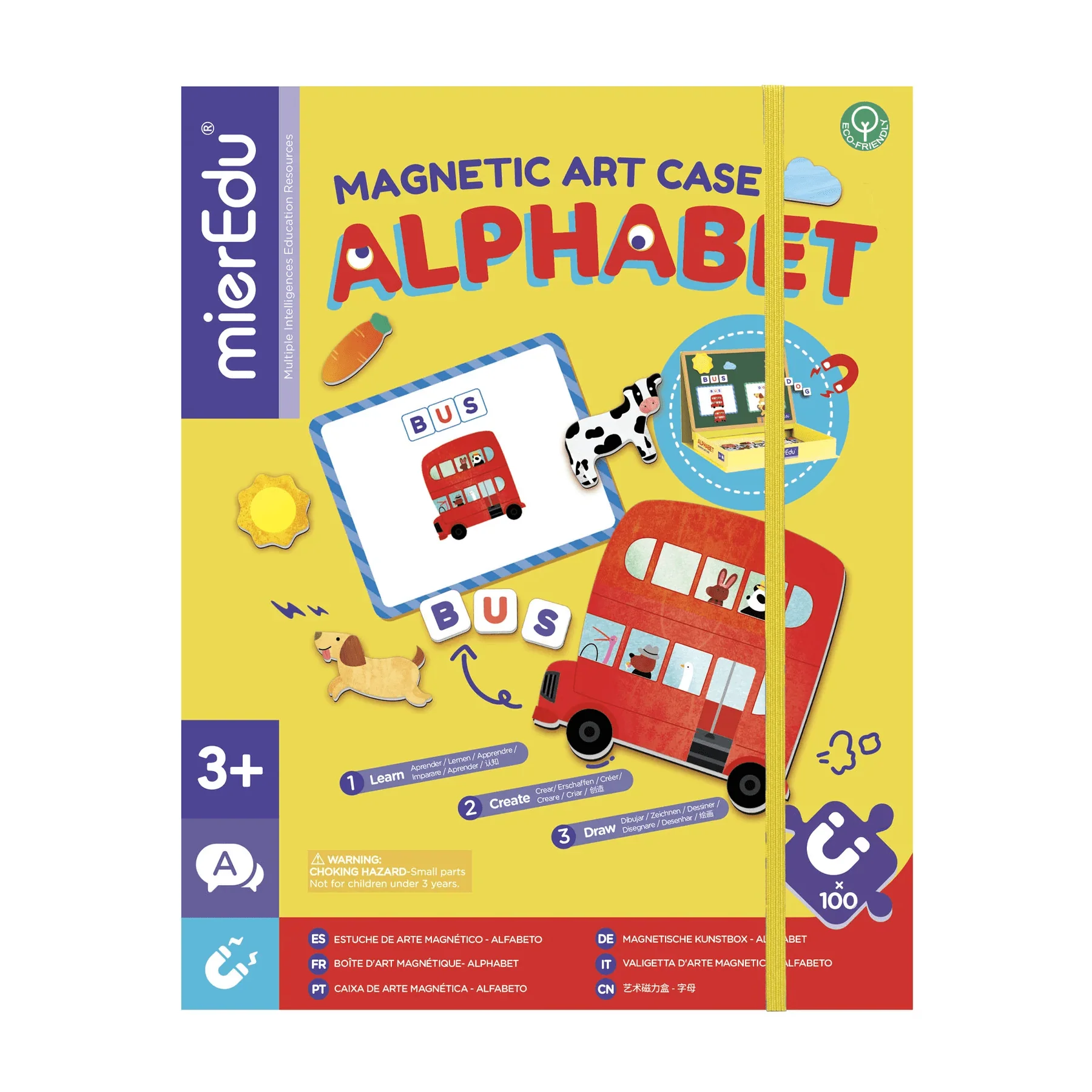 Mieredu Magnetic Art Case Alphabet - Image 4