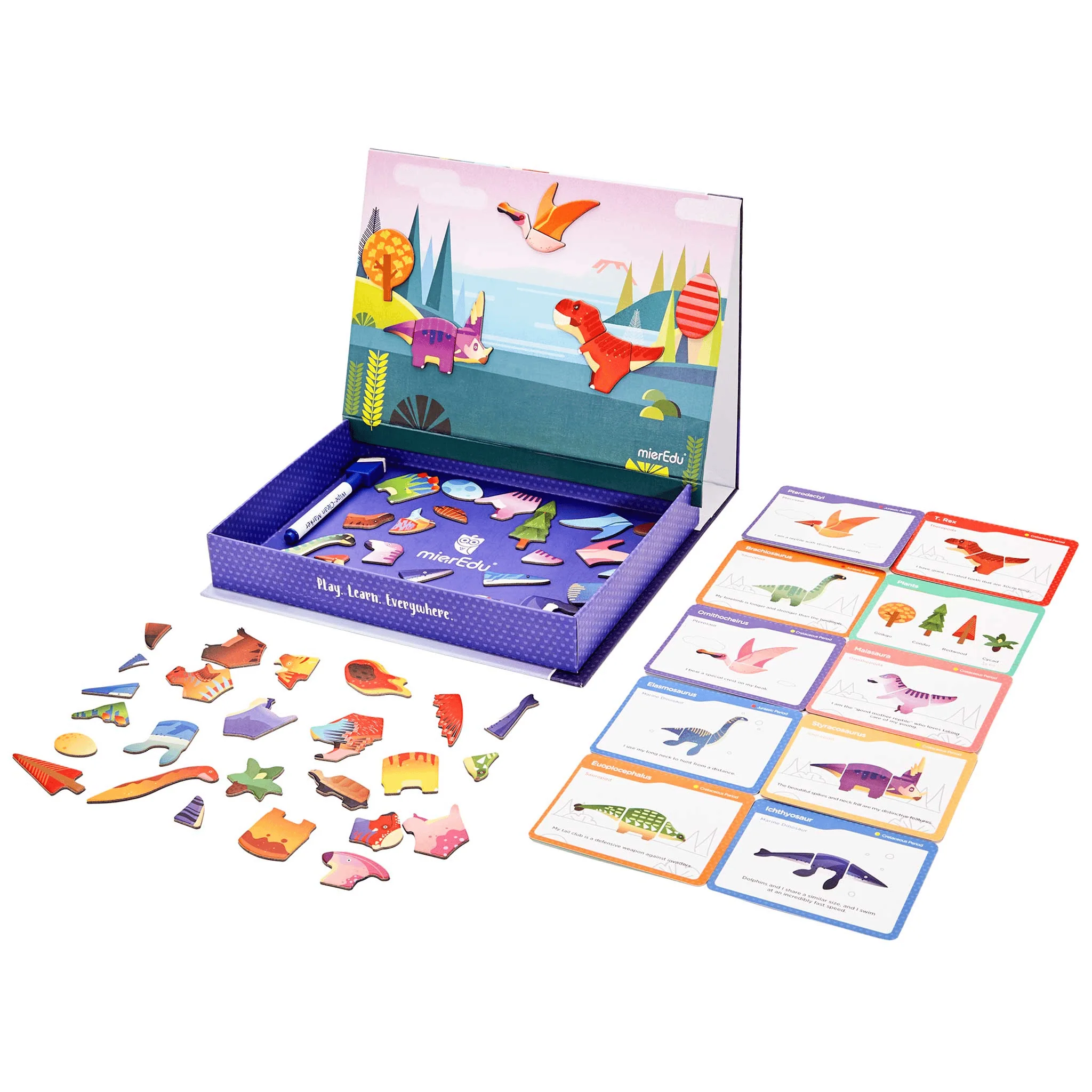 Mieredu Magnetic Art Case Dino World - Image 2