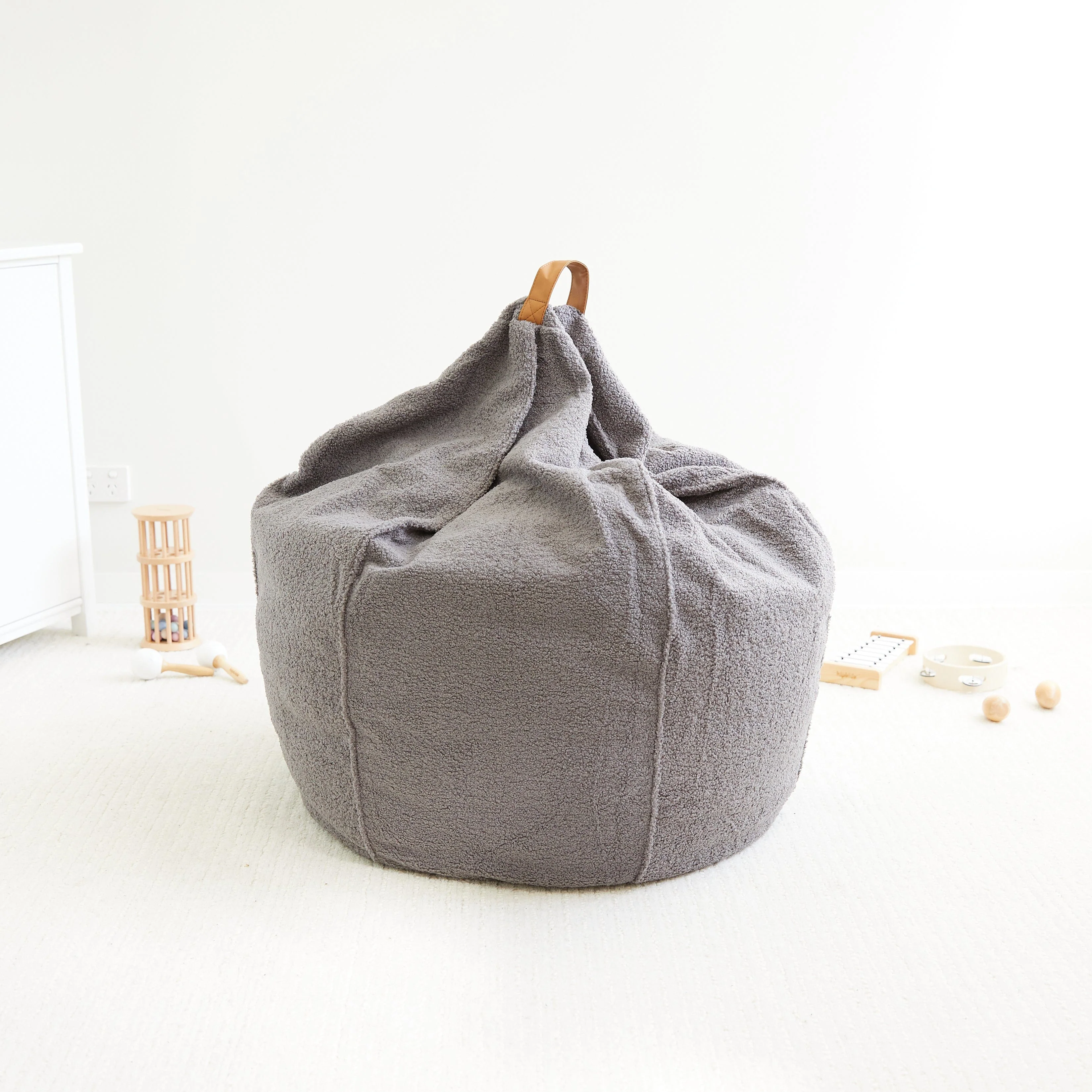 MILA Teddy Boucle Beanbag - Image 2
