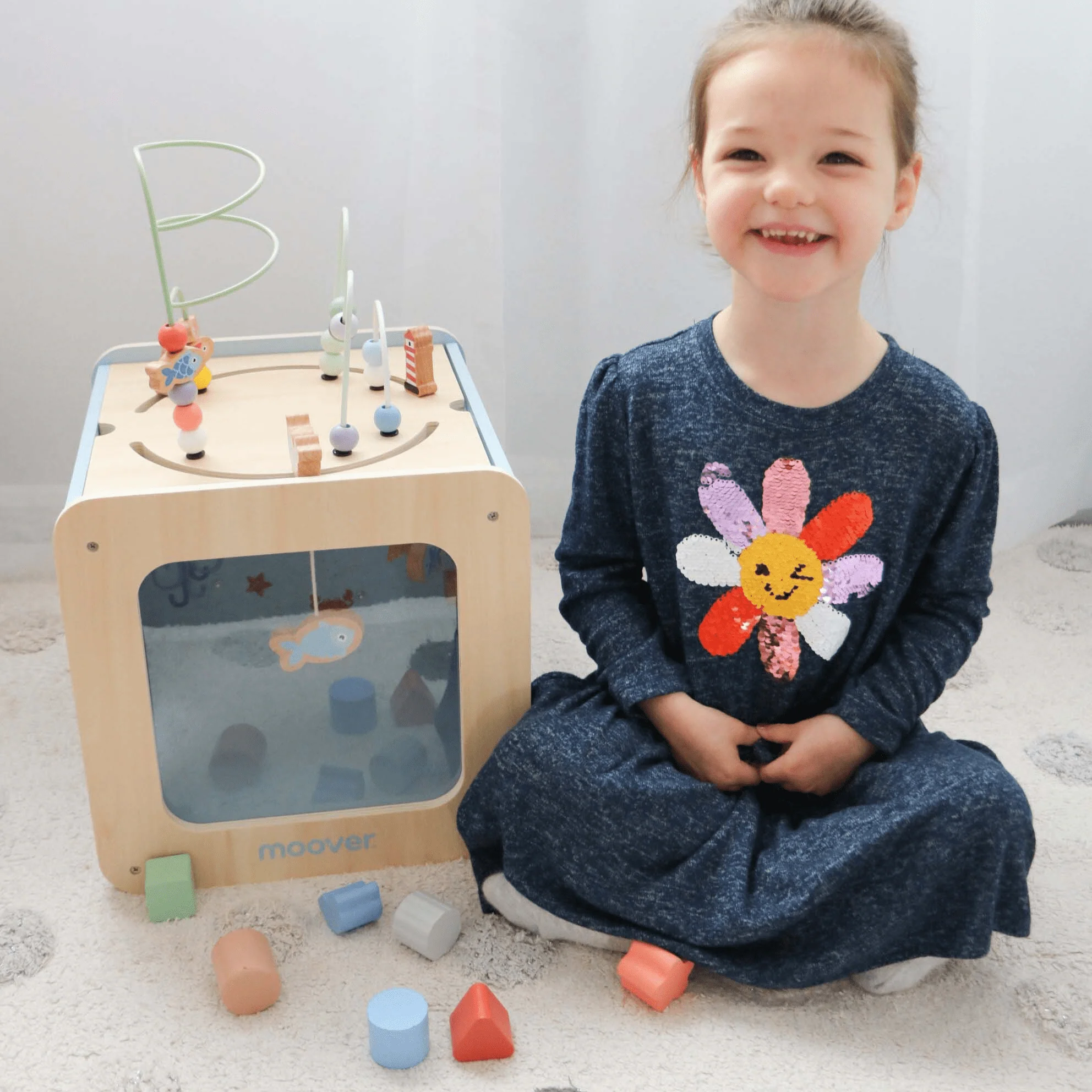 Moover Toys Giant Activity Cube - Green - Image 6