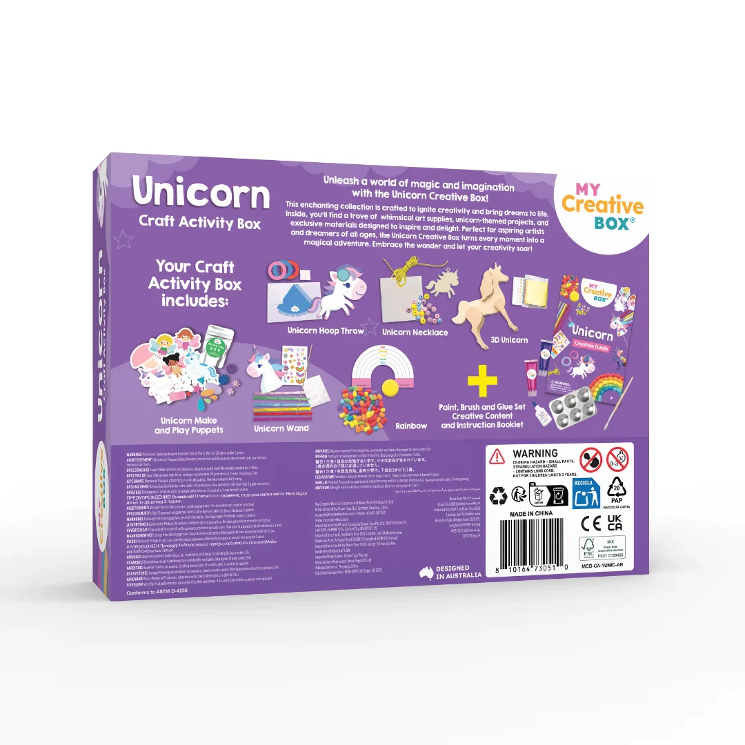 My Creative Box Unicorn and Fairy Craft Activity Box - Image 3