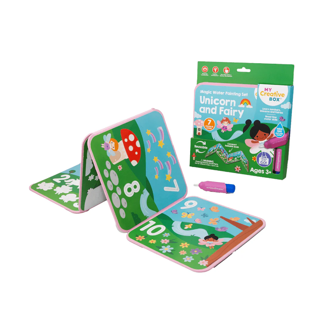 My Creative Box Unicorn and Fairy Magic Water Painting Set