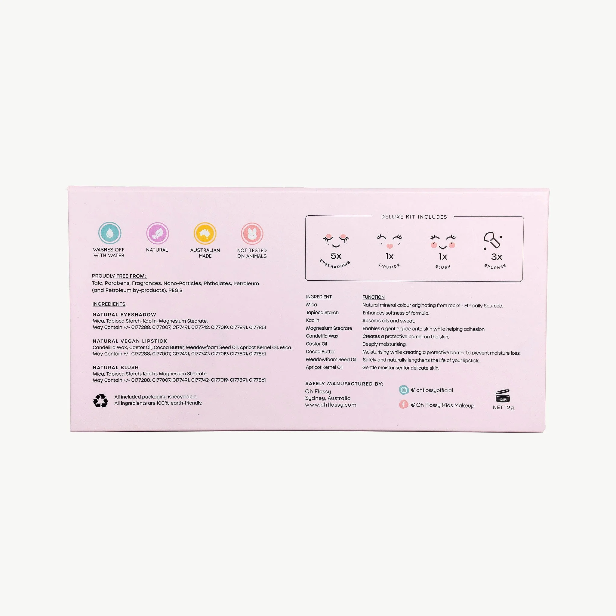 Oh Flossy Deluxe Makeup Set - Image 6