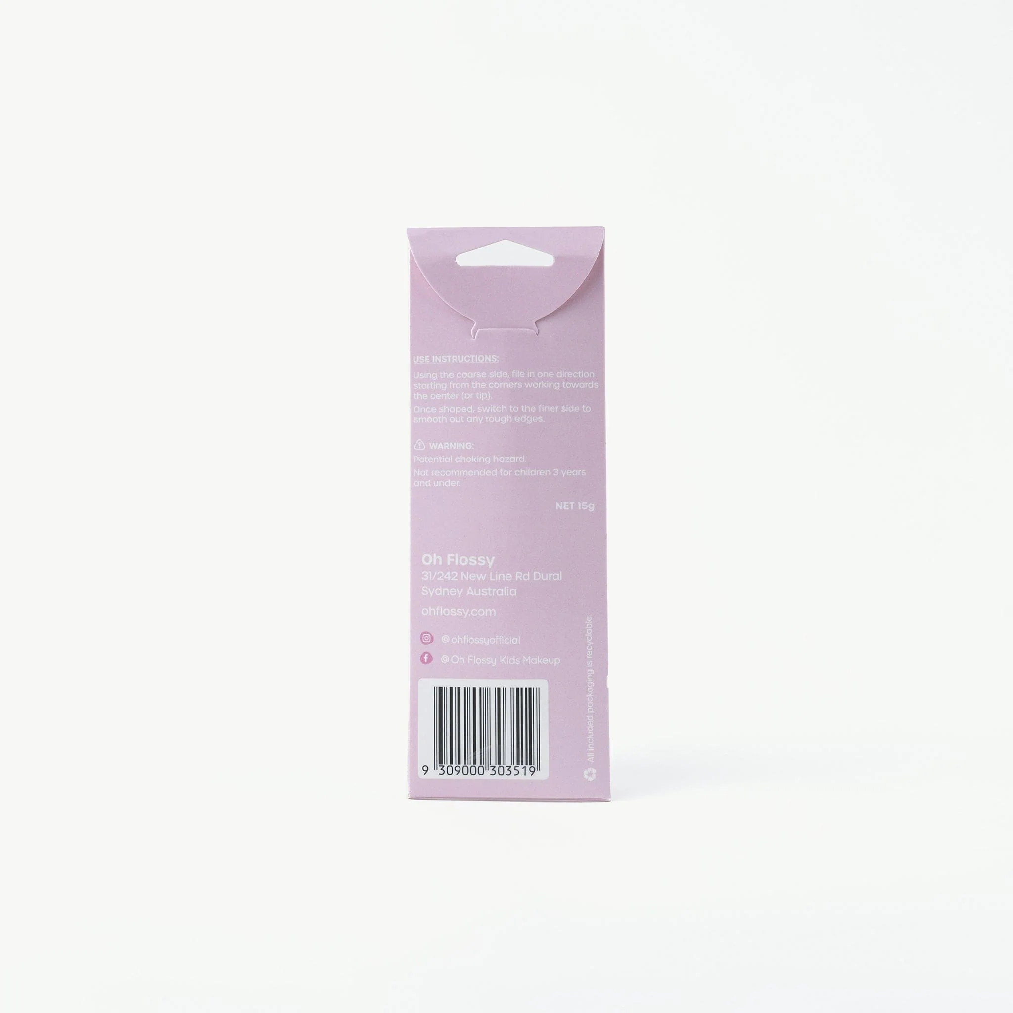 Oh Flossy Kids Nail Files - 2 Pack - Image 6