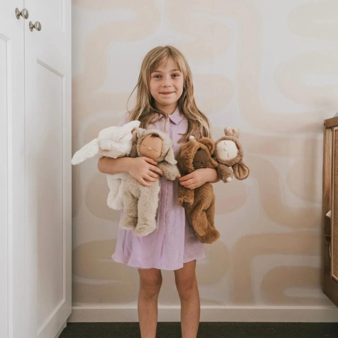 Olli Ella Cozy Dinkums Bunny Moppet - Image 6