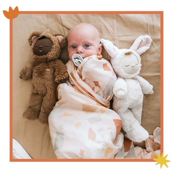 Olli Ella Cozy Dinkums Bunny Moppet - Image 7