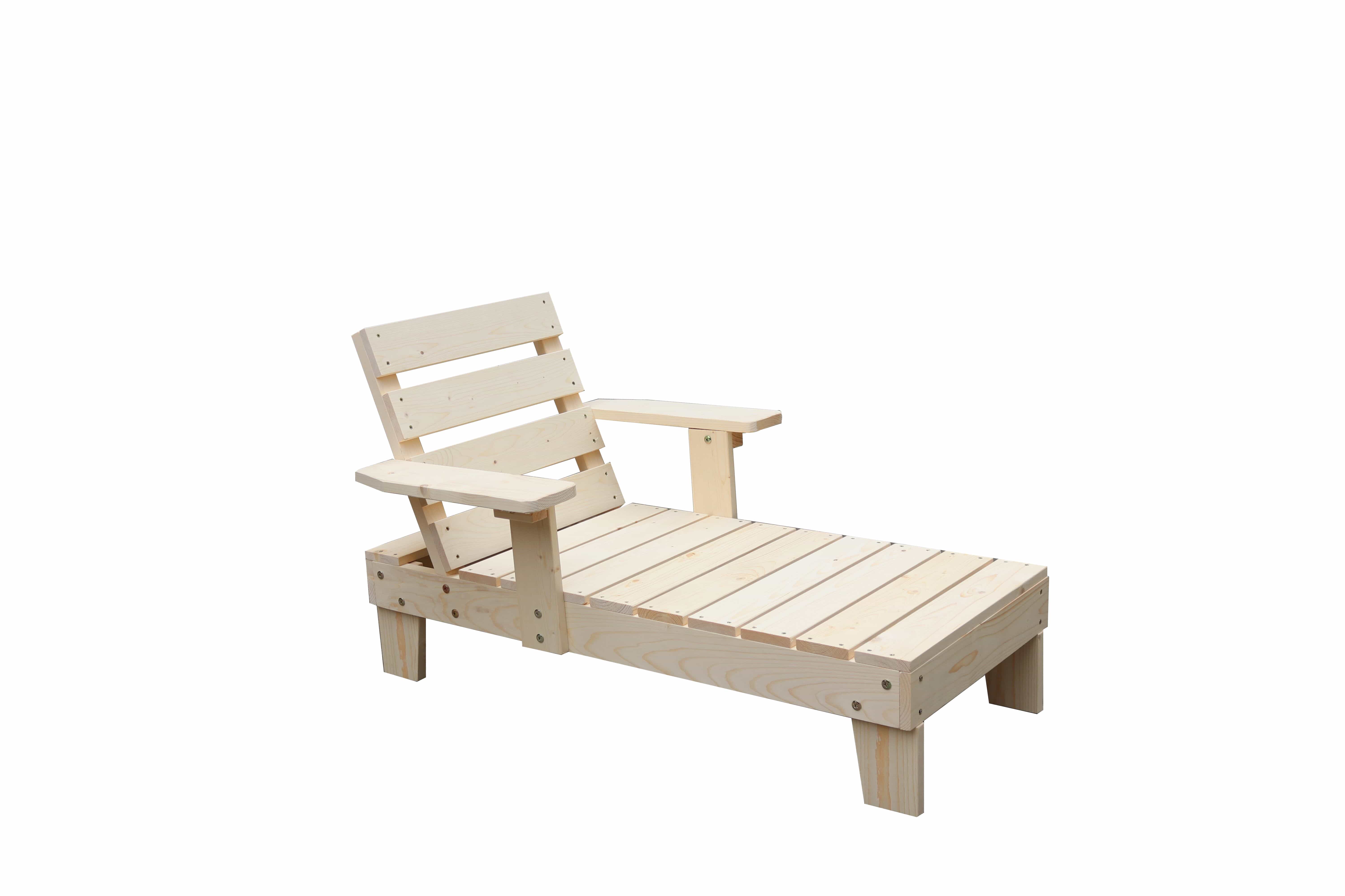 Outdoor Kids Sun Lounge Chair with Umbrella White - Preorder - Image 12