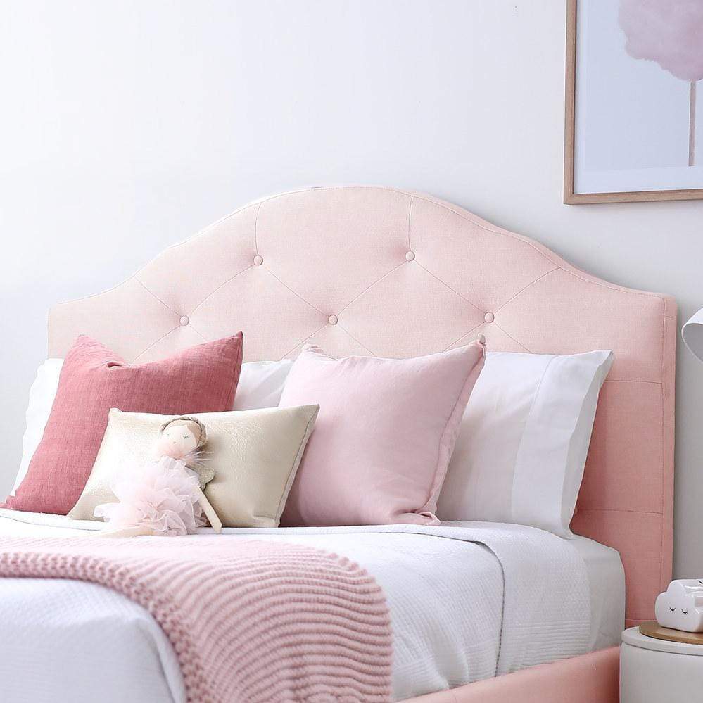 Pale Pink - Linen Fabric Swatch - Image 2