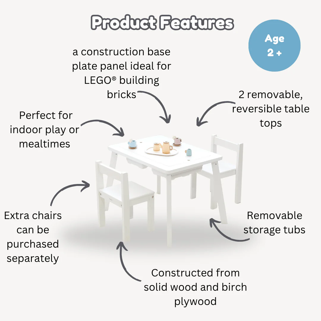 Quinn Activity Table & 2 Chair Set - Image 11