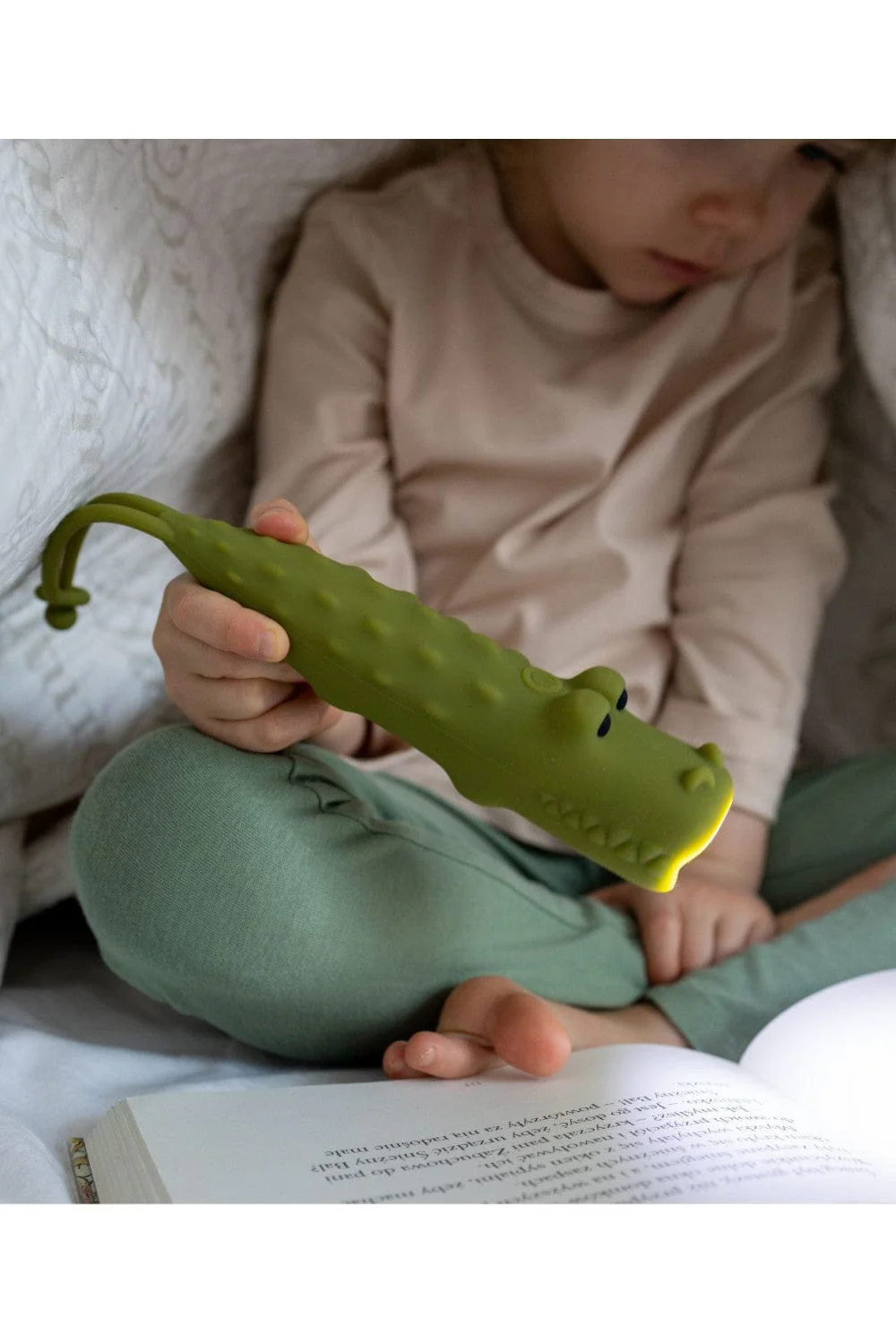 Rabbit & Friends Flashlight Crocodile - Croco - Preorder - Image 2