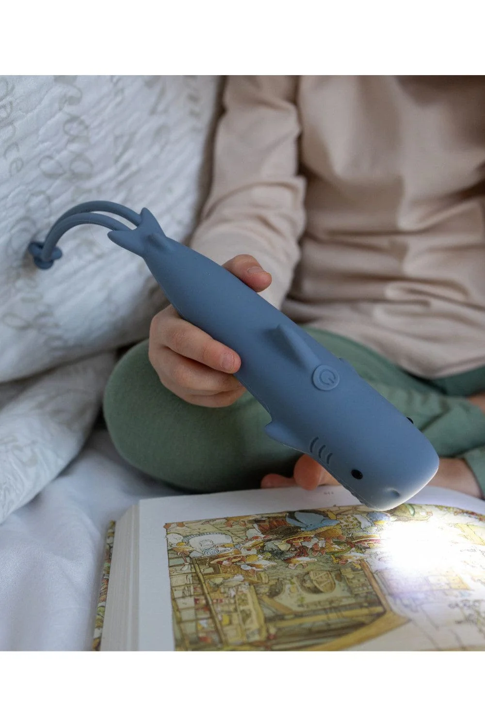 Rabbit & Friends Flashlight Shark - Sharky - Preorder - Image 2