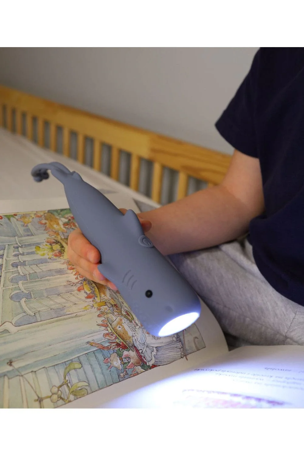 Rabbit & Friends Flashlight Shark - Sharky - Preorder - Image 3