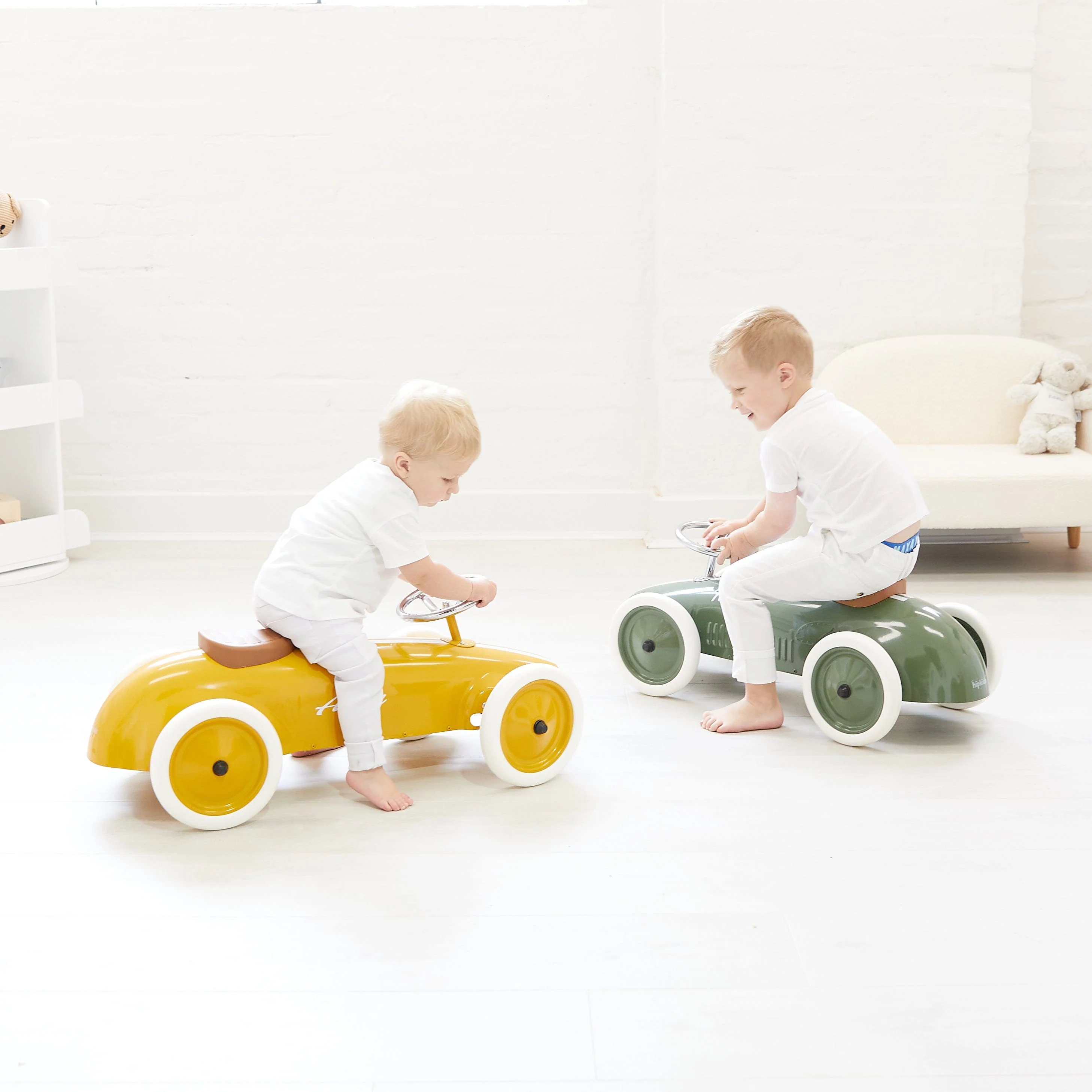 Ride On Steel Racer Push Car - Image 15
