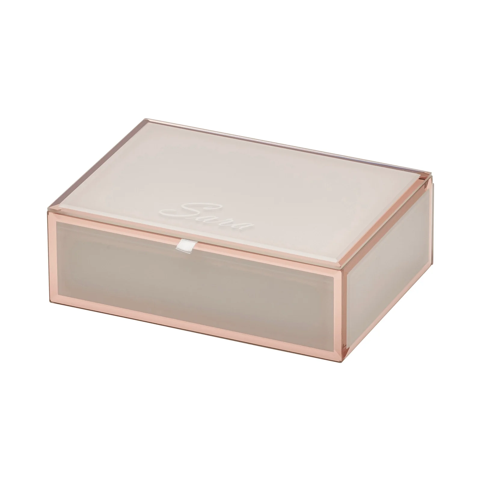 SARA Blush Medium Jewellery Box - Image 2