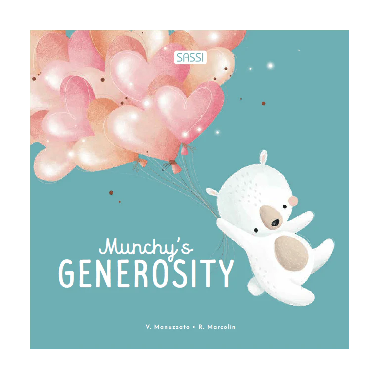 Sassi Board Book - Munchy's Generosity