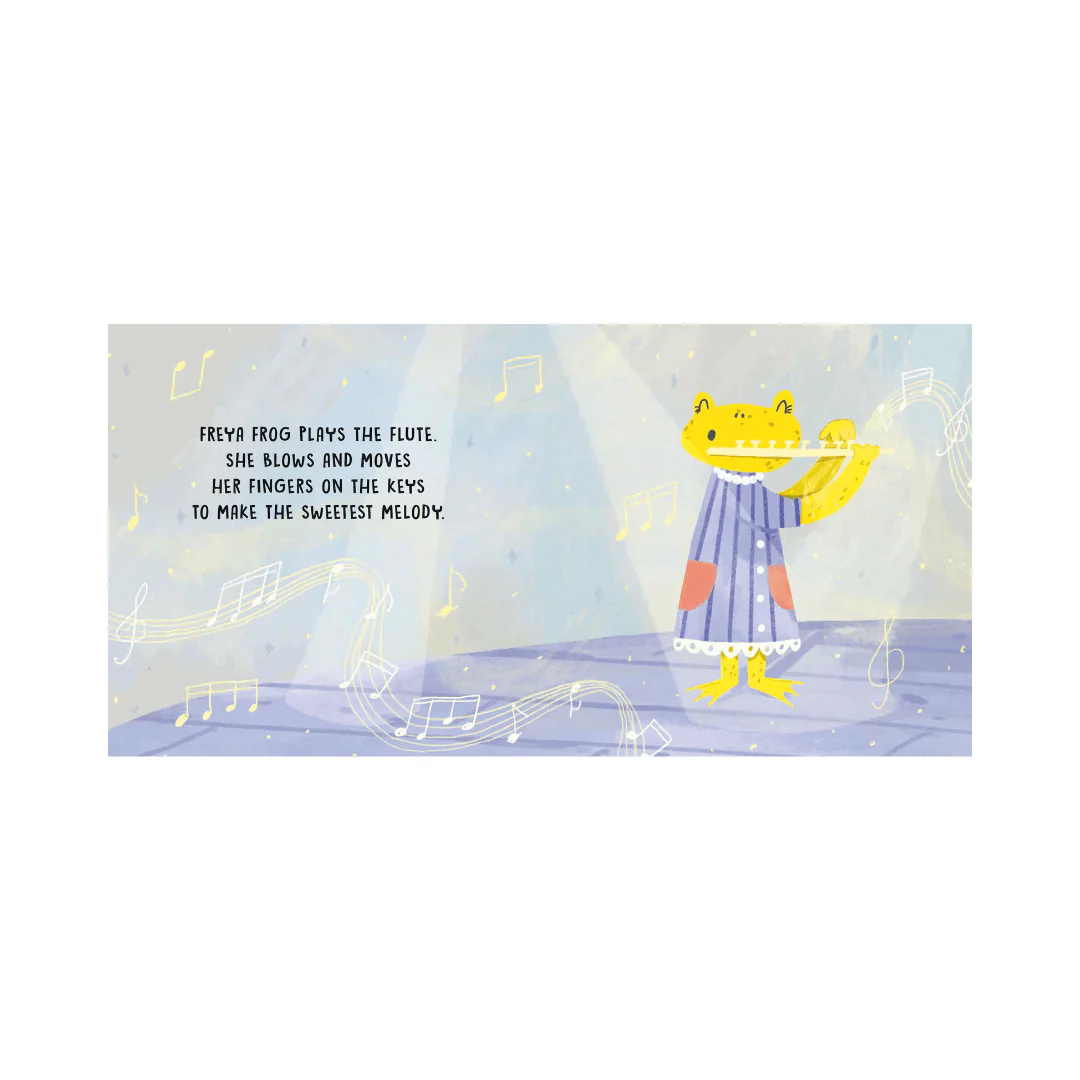 Sassi Board Book Sweet Sounds Stories - Musical Instruments - Image 2