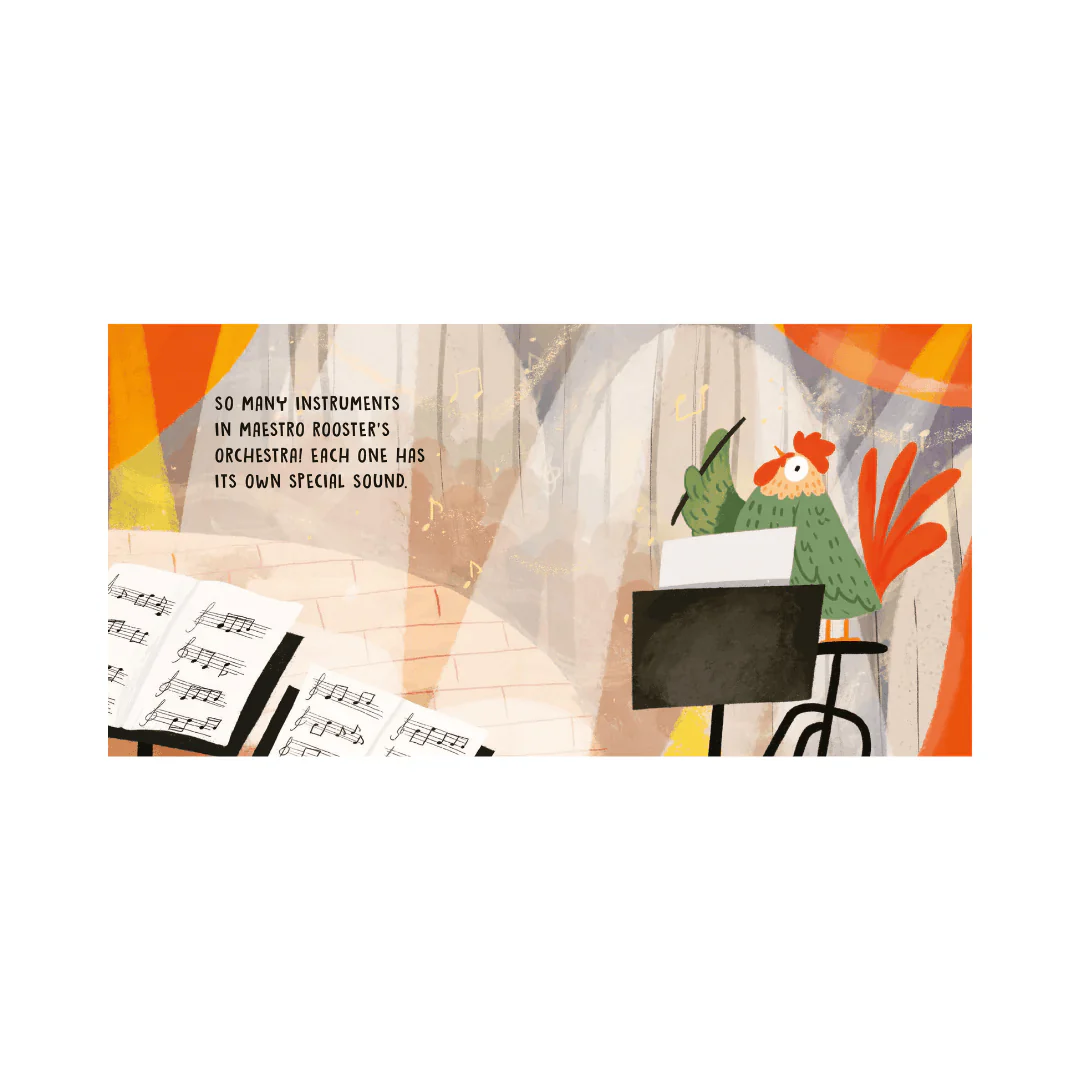 Sassi Board Book Sweet Sounds Stories - Musical Instruments - Image 4