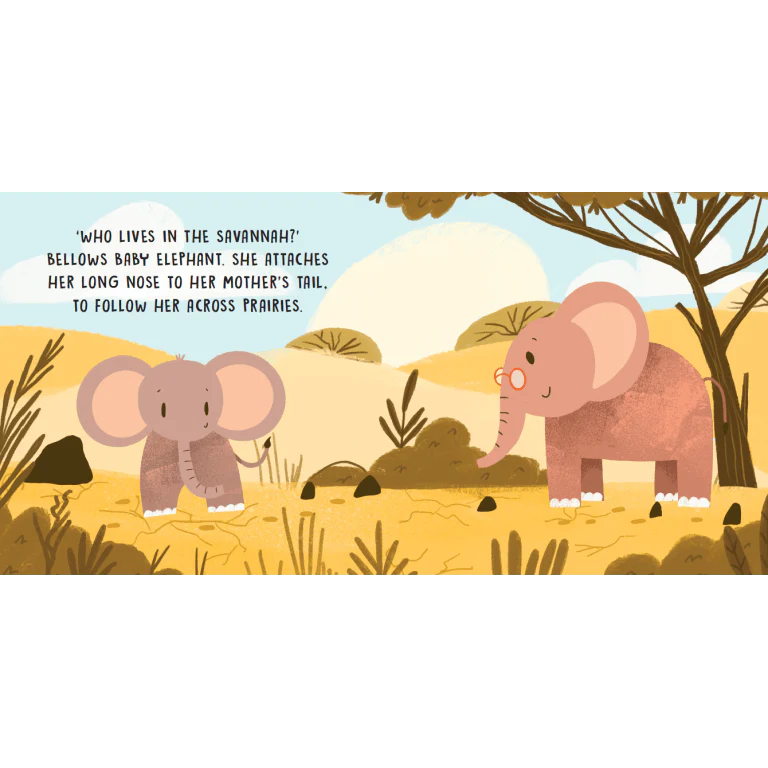 Sassi Board Book Sweet Sounds Stories - The Savannah - Image 2