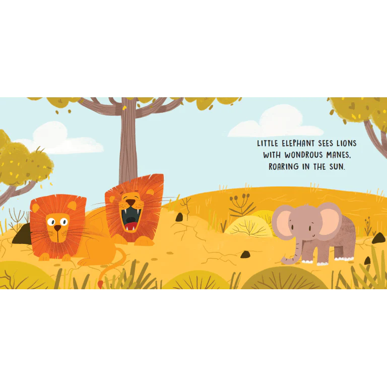 Sassi Board Book Sweet Sounds Stories - The Savannah - Image 3