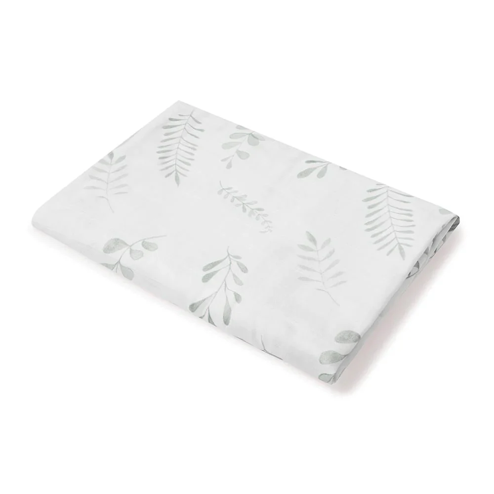 Snuggle Hunny Wild Fern Organic Muslin Wrap - Image 3