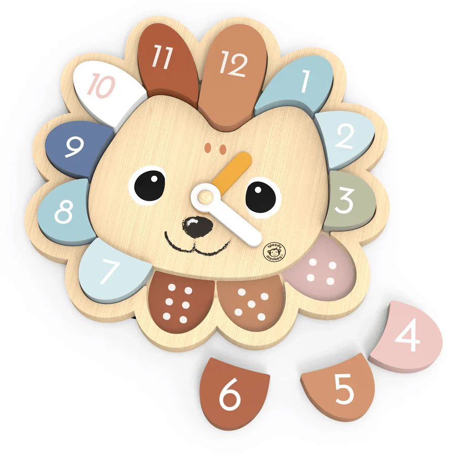 Speedy Monkey  Educational Clock - Hedgehog Game