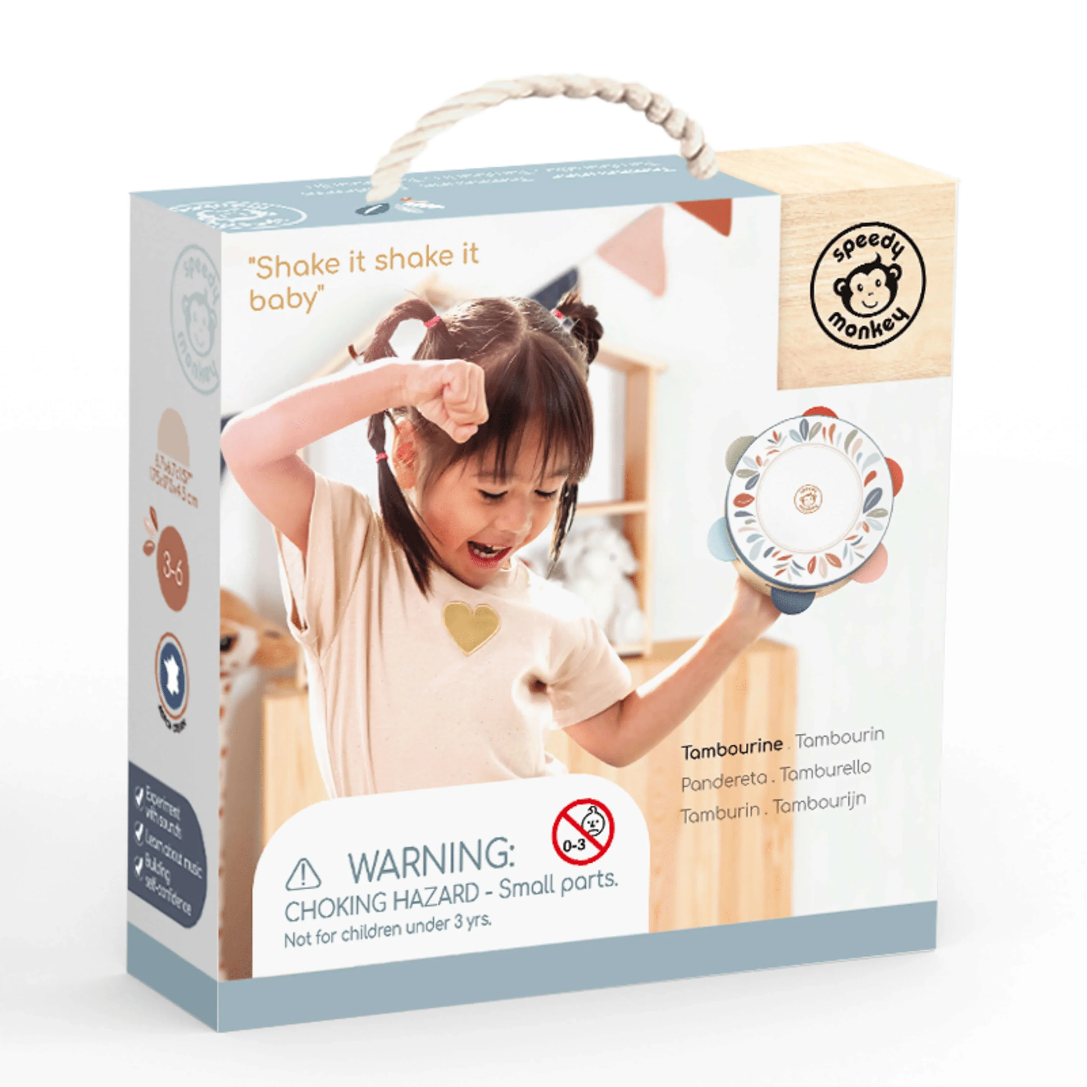Speedy Monkey Tambourine - Image 4