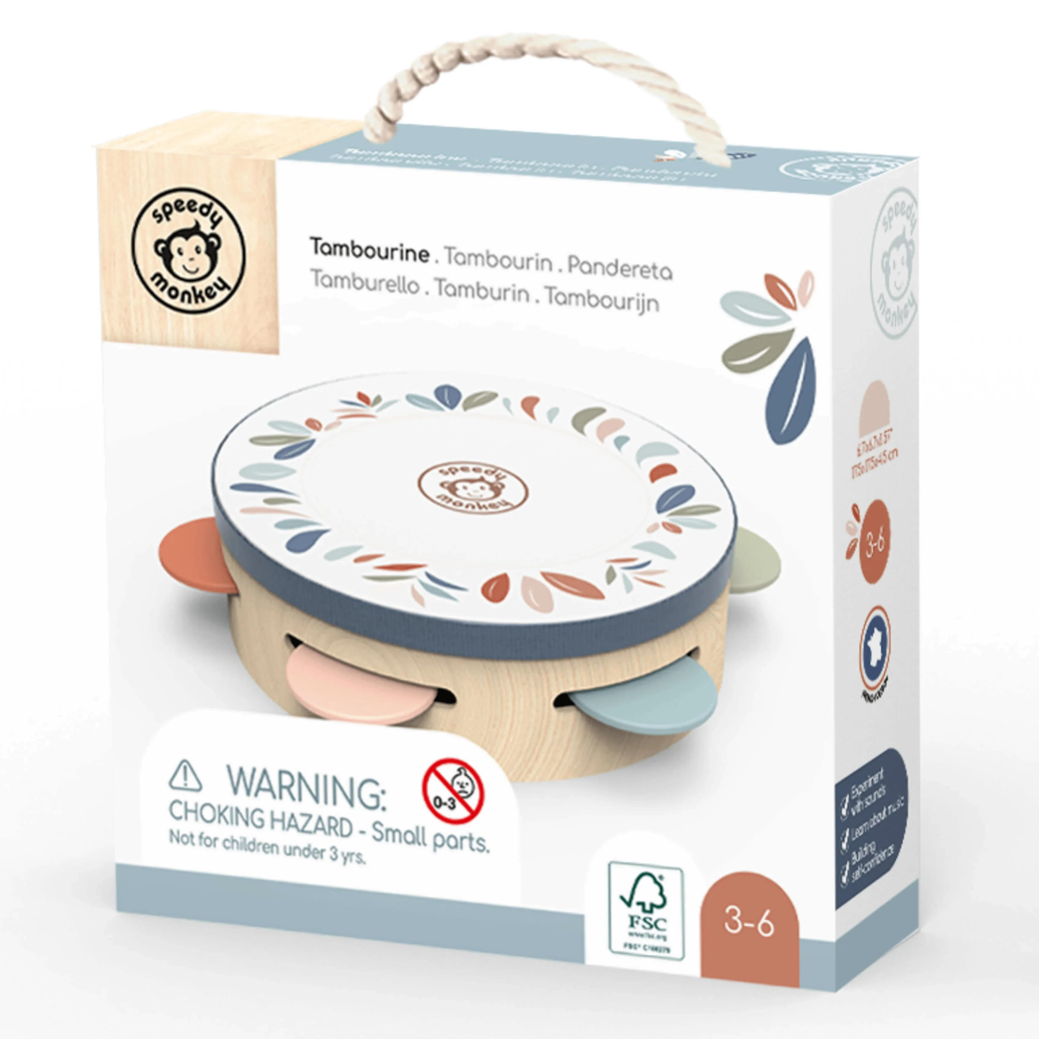 Speedy Monkey Tambourine - Image 5