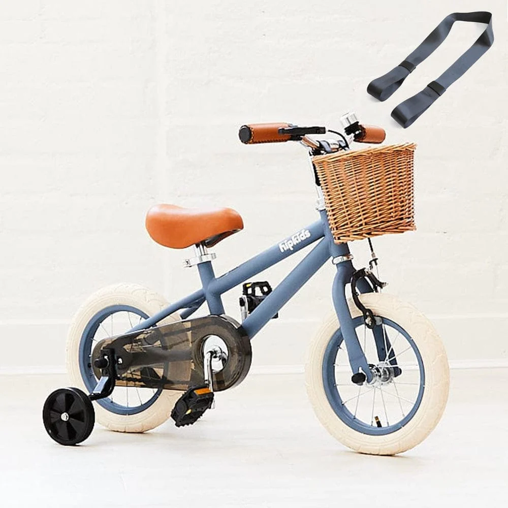 Steel Pedal Bike with Carry Strap Bundle - Image 2