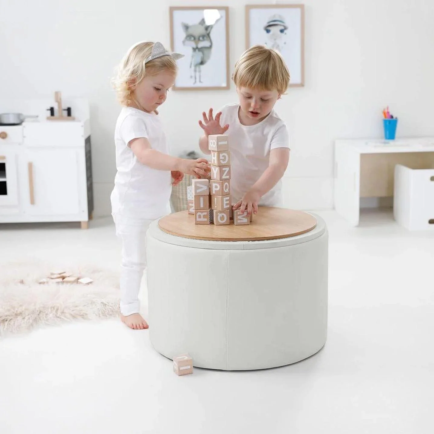 Store & Play Toy Box / Bedside Table - Image 3