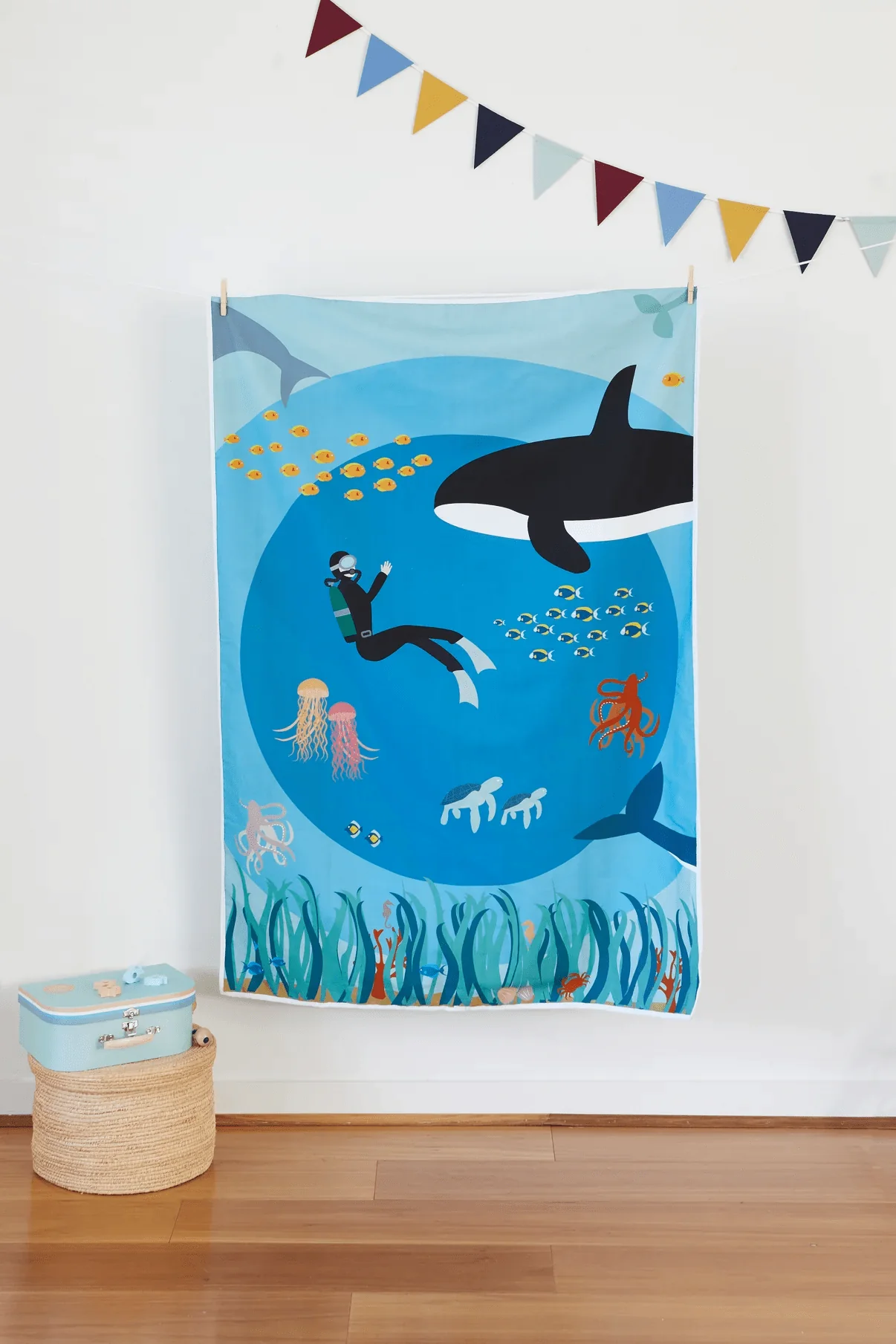 The Wonderful Little Suitcase Ocean Lover Playmat - Image 4