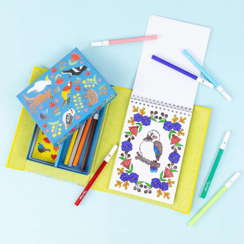 Tiger Tribe Colouring Set - Aussie Animals - Image 2