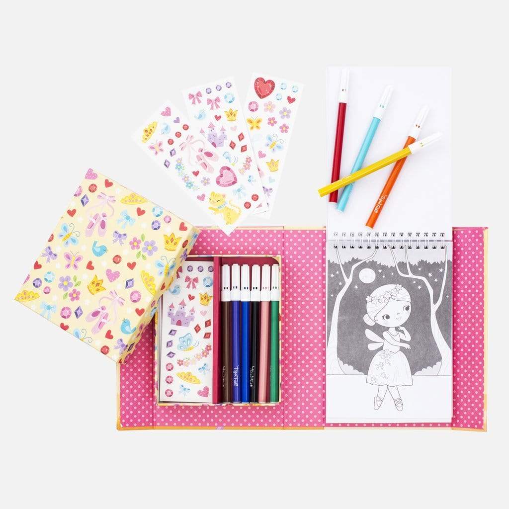 Tiger Tribe Colouring Set - Ballet - Image 2