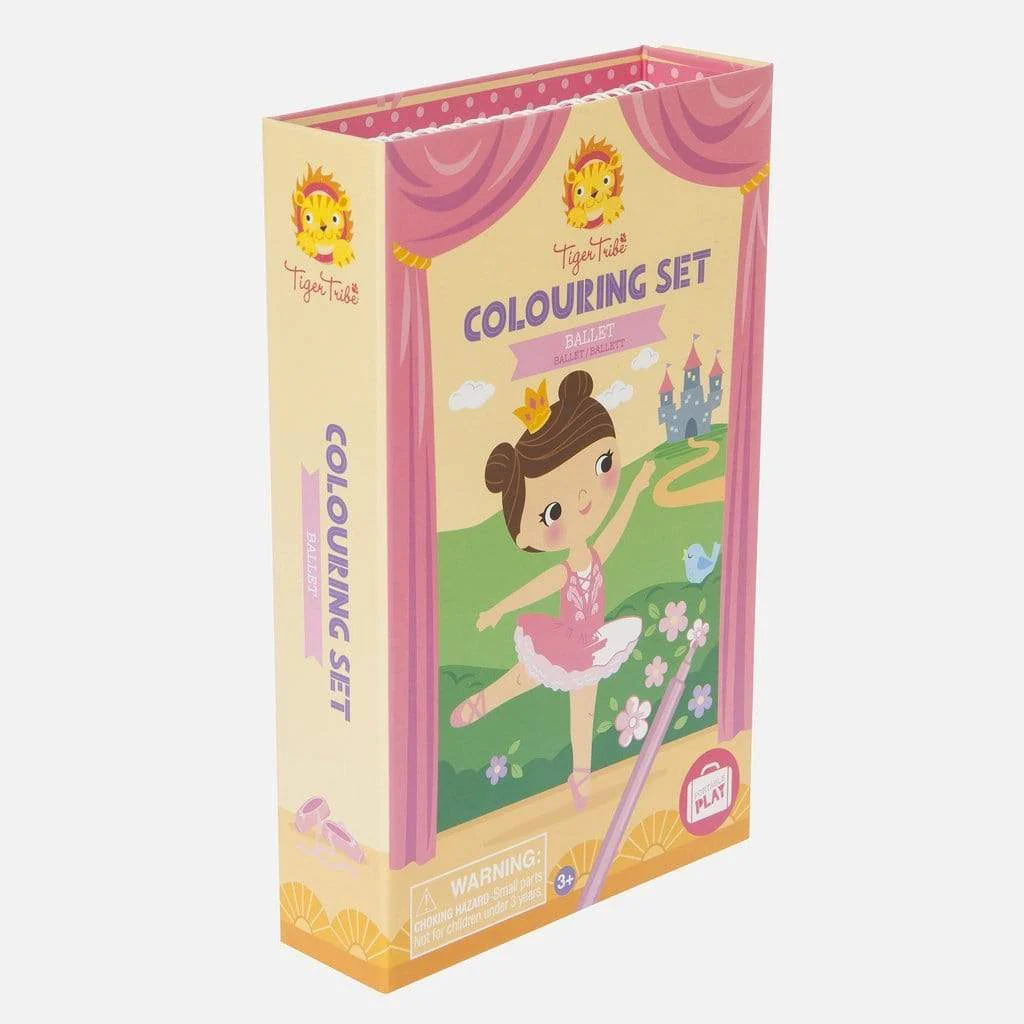 Tiger Tribe Colouring Set - Ballet - Image 3
