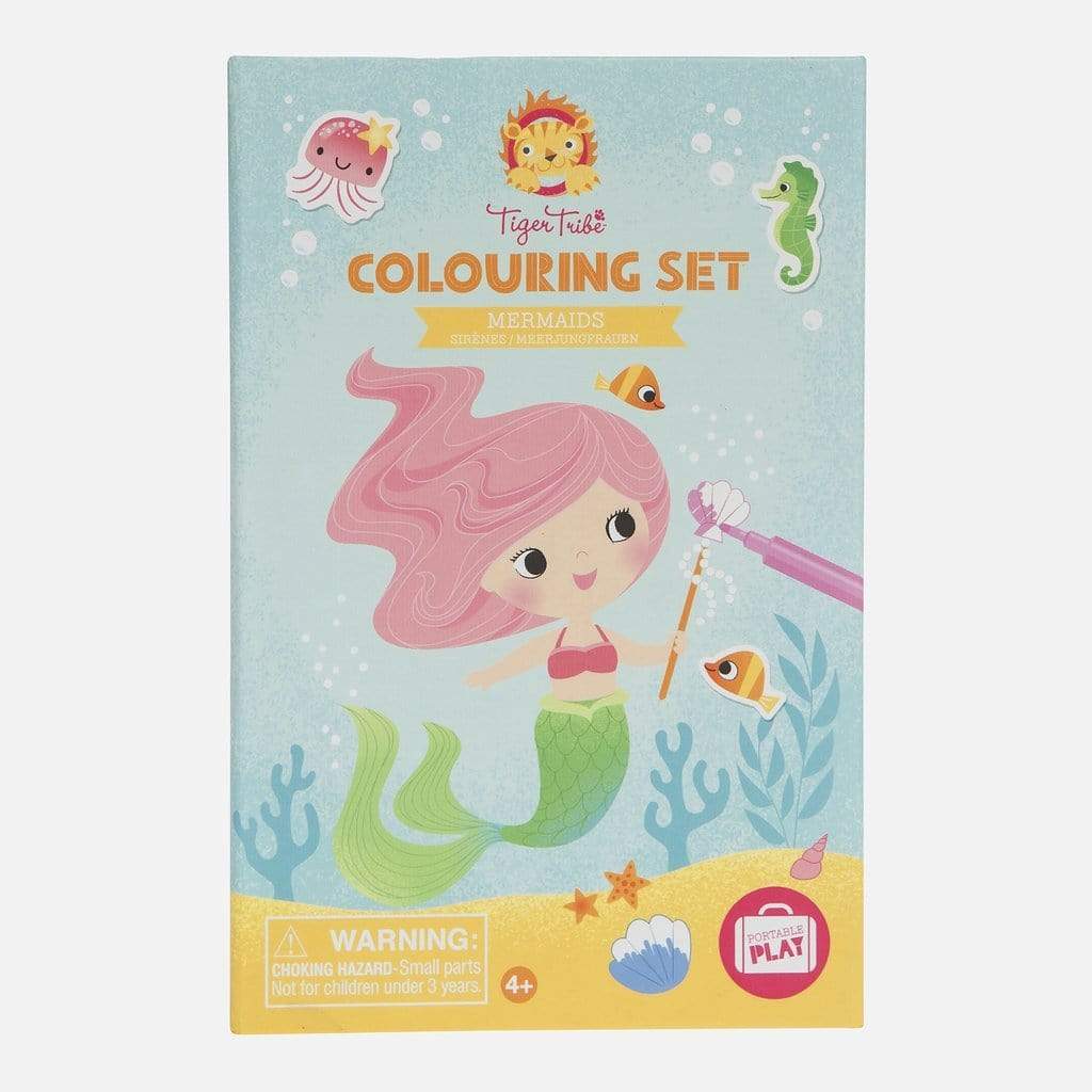 Tiger Tribe Colouring Set - Mermaids - Image 5
