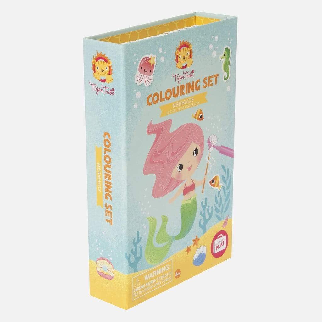 Tiger Tribe Colouring Set - Mermaids - Image 7