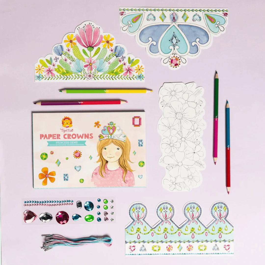 Tiger Tribe Paper Crowns-Princess Gems - Image 3