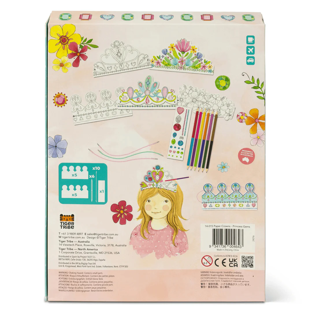 Tiger Tribe Paper Crowns-Princess Gems - Image 4