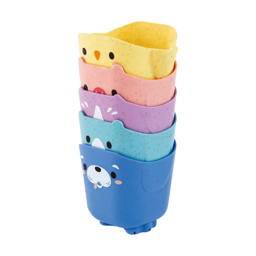Tiger Tribe Pour & Play - Animal Cups - Image 3