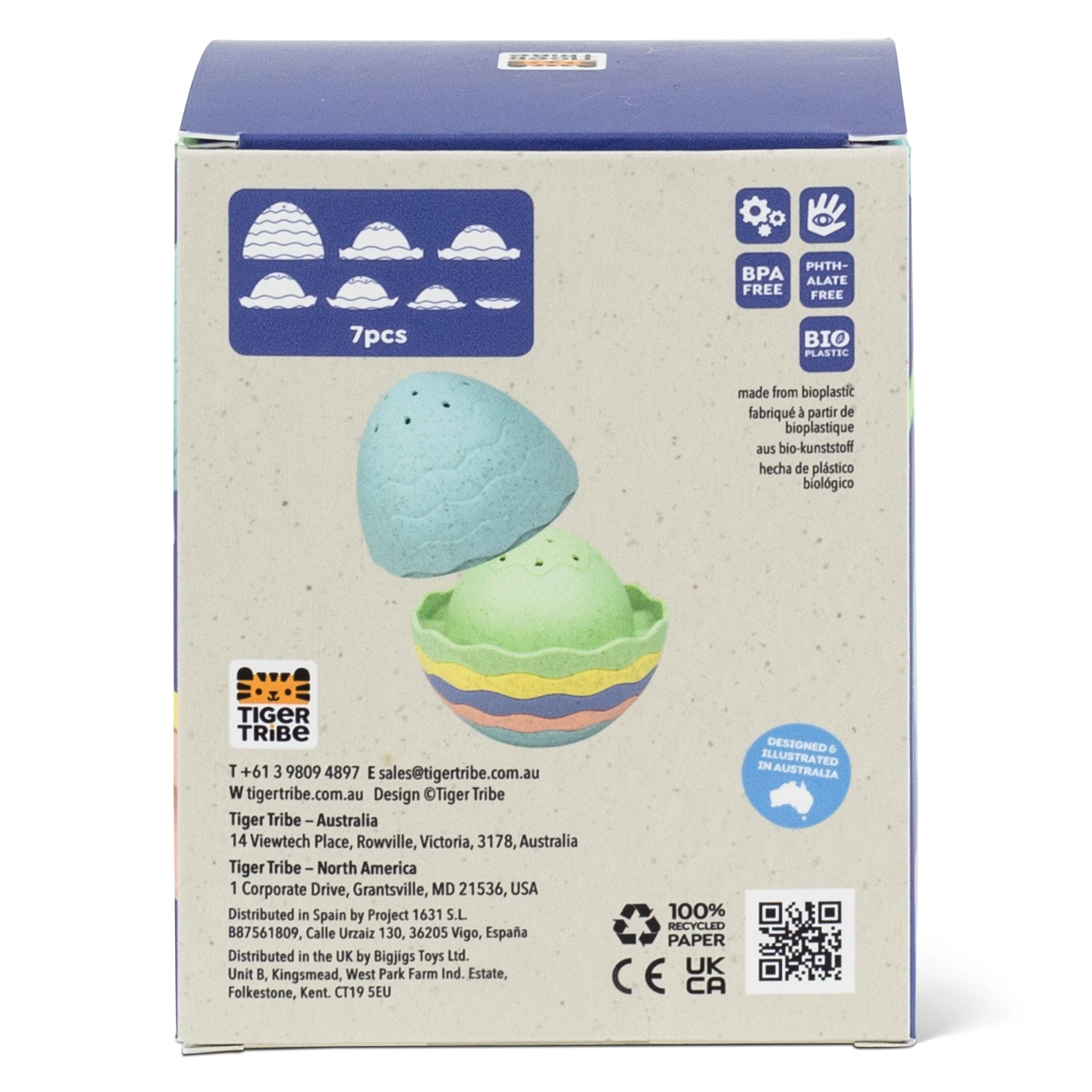 Tiger Tribe Stack & Pour - Bath Egg - Eco - Image 8