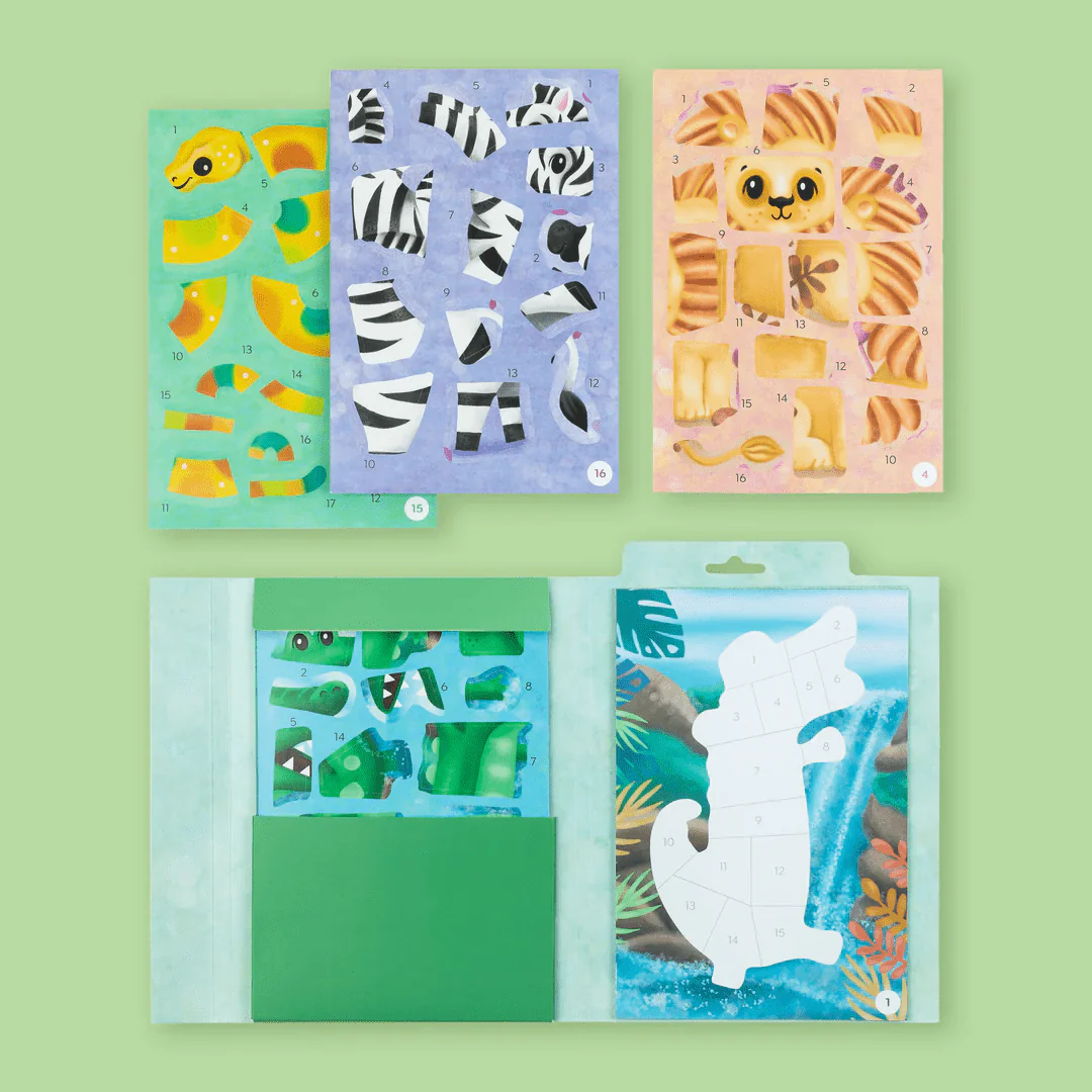 Tiger Tribe Sticker by Numbers - Animals - Image 6