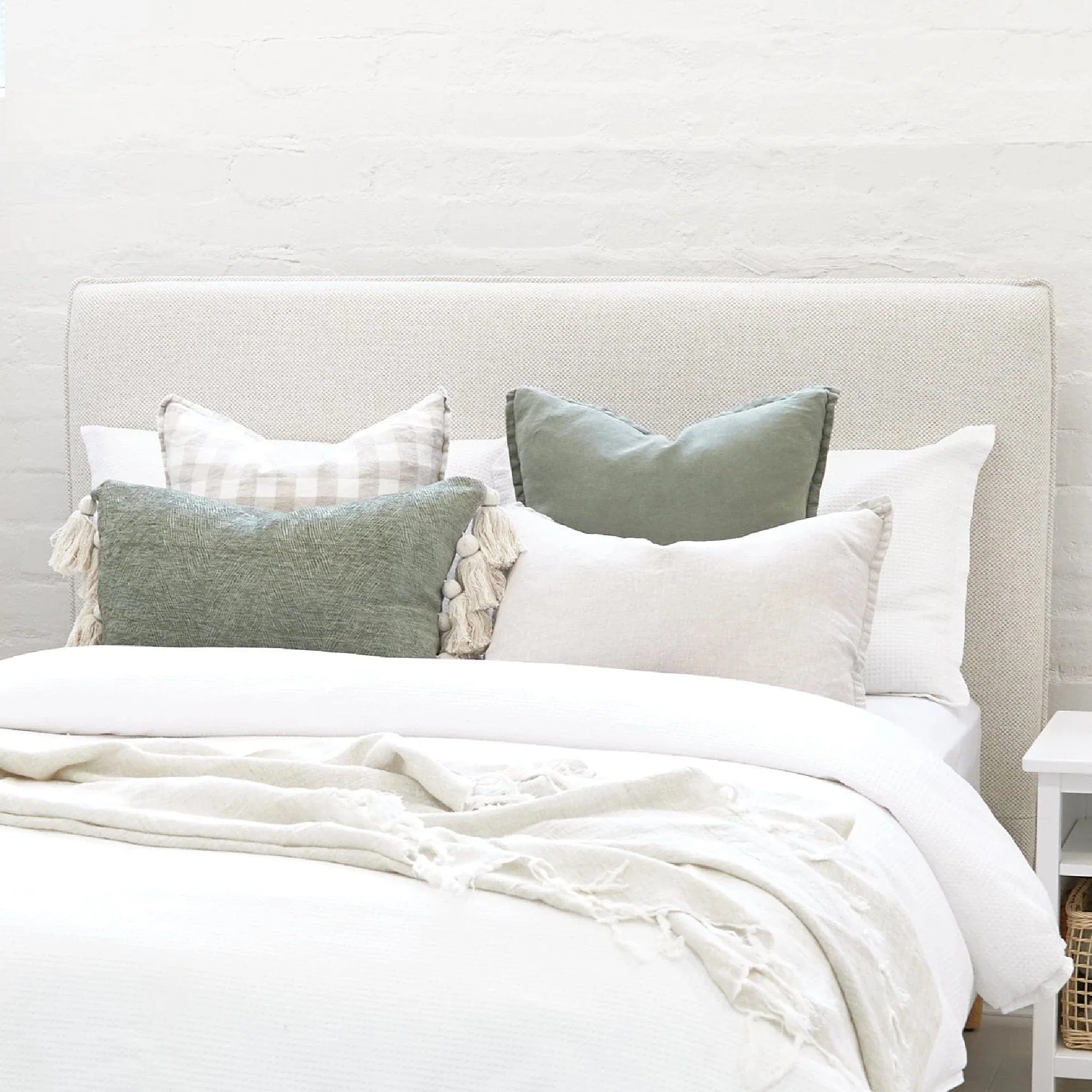 Willow Upholstered Bed Nordic Latte - Image 22