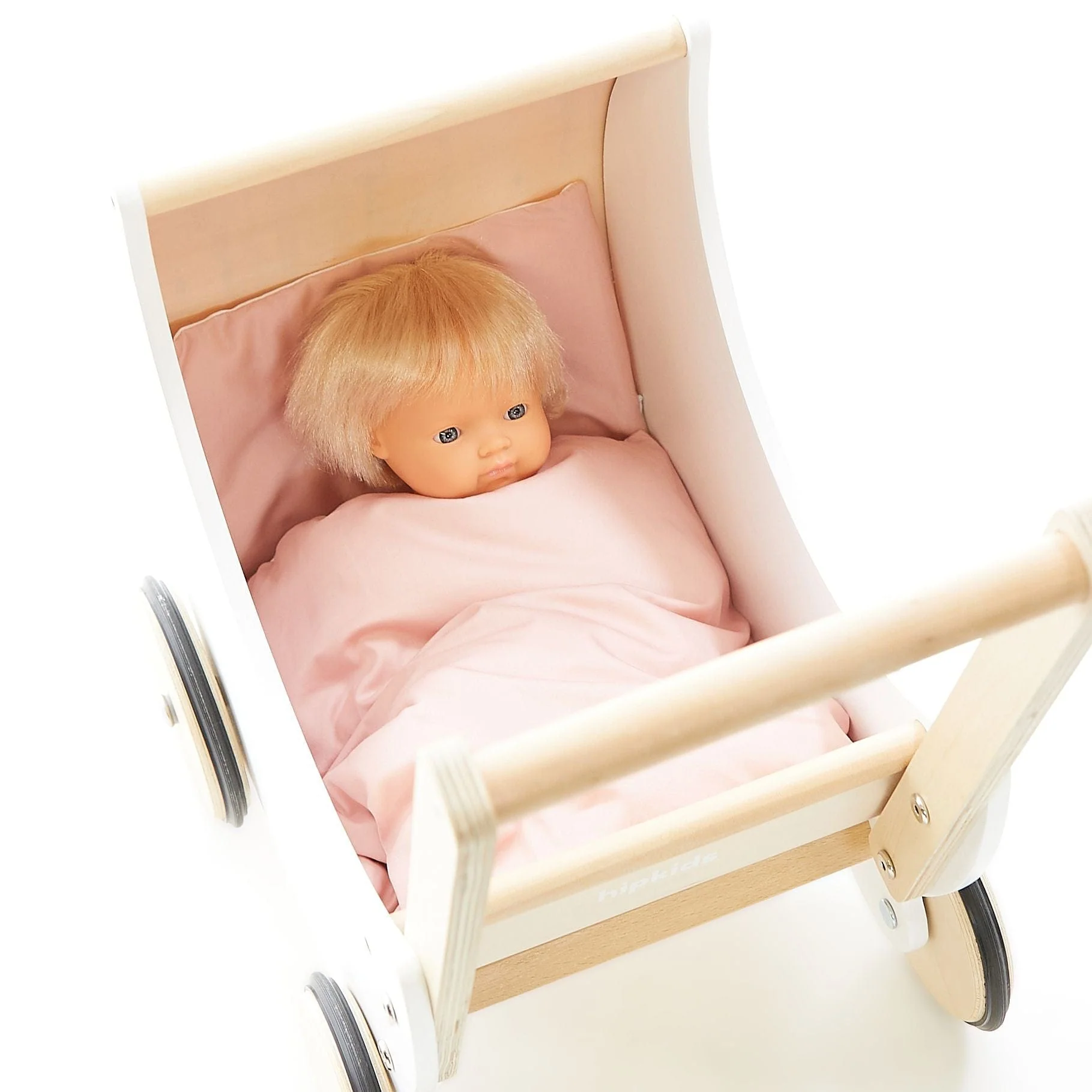 Wooden Moon Doll Pram - Image 15